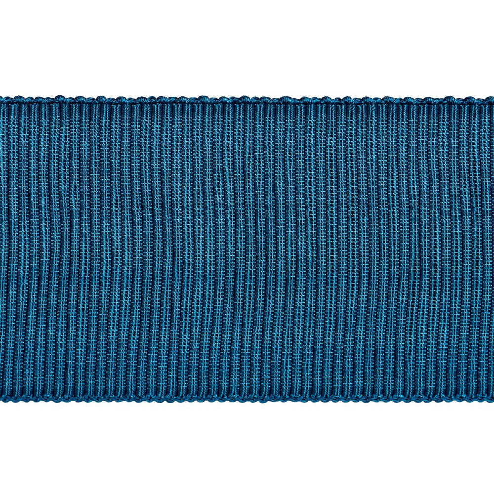 Wide Faille Tape Peacock 83874 by Schumacher Designer Trim Perennial Favorite Trims - Swanky Fabrics -