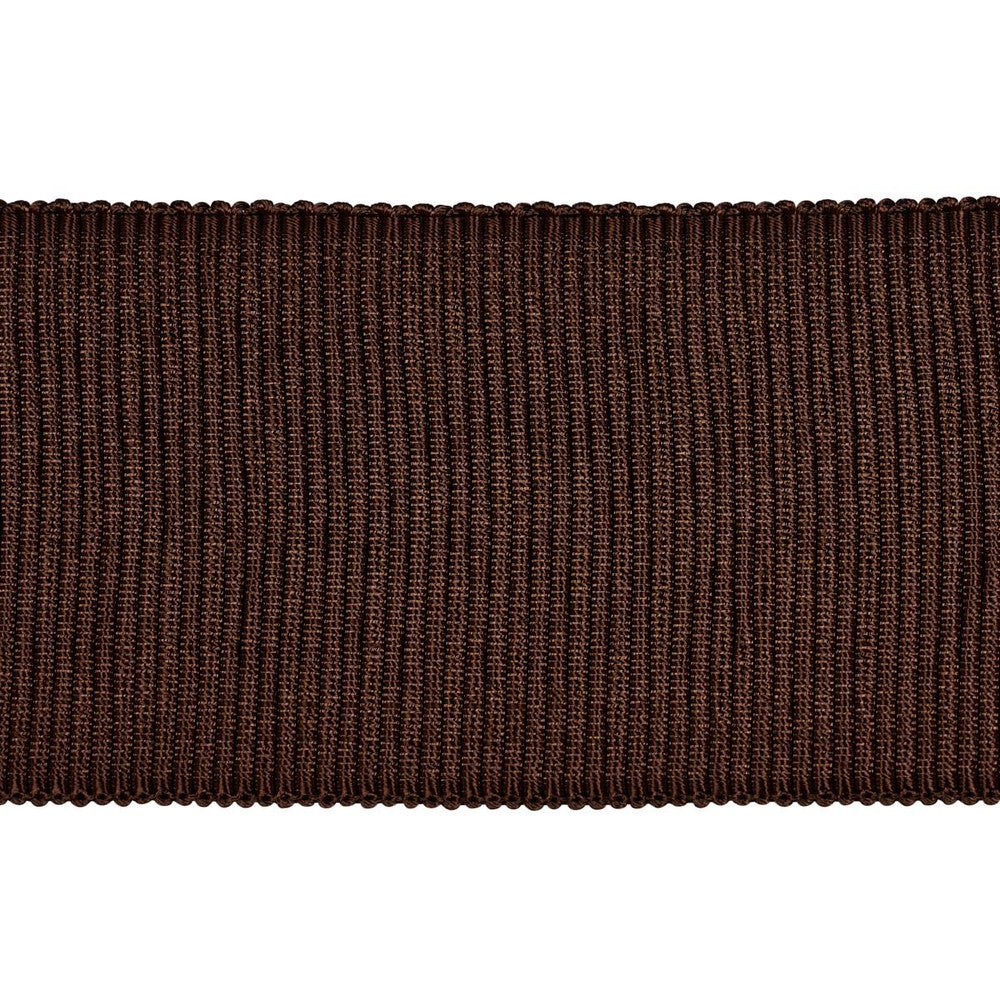 Wide Faille Tape Chocolate 83873 by Schumacher Trim Perennial Favorite Trims - Fabric Carolina -