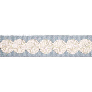 Castille Tape Narrow Sky 83880 by Schumacher Trim