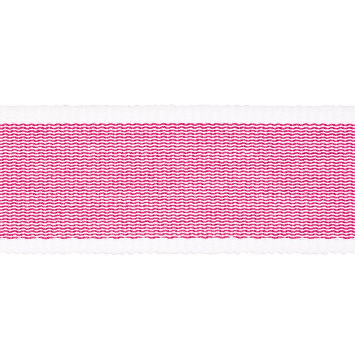 Sandpiper Tape Medium Pink 84082 by Schumacher Designer Trim Perennial Favorite Trims - Swanky Fabrics -