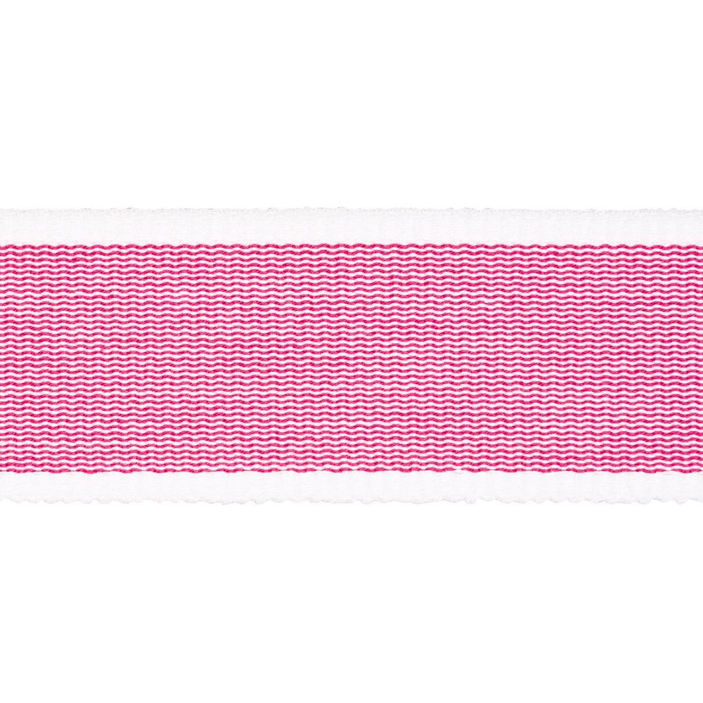Sandpiper Tape Medium Pink 84082 by Schumacher Trim Perennial Favorite Trims - Fabric Carolina -
