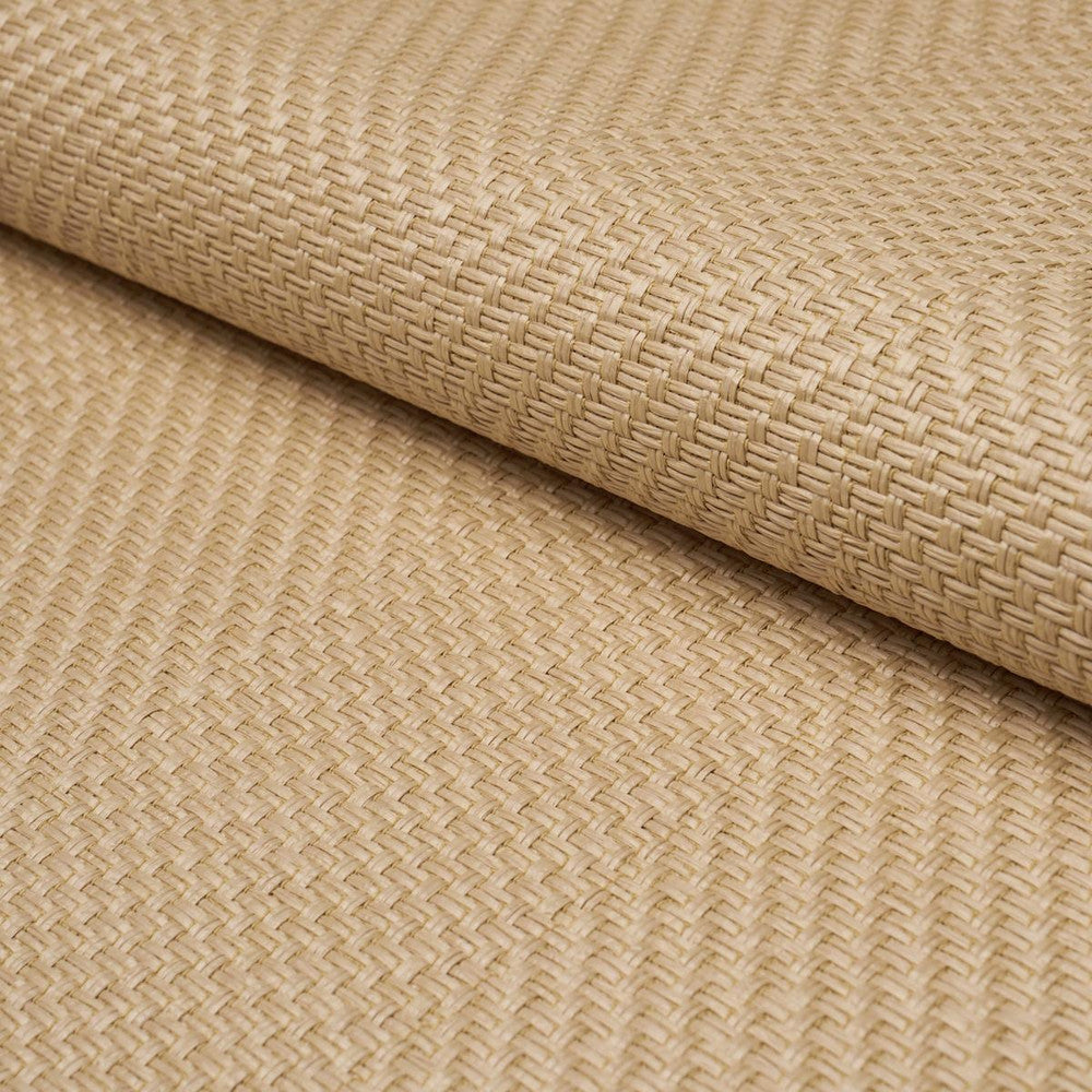 Weaved Basketry Natural 85310 by Schumacher Fabric Johanna Ortiz 8.5" - Fabric Carolina -