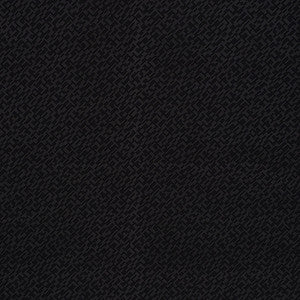 Salon Quilted Satin Ebony 71190 by Schumacher Fabric