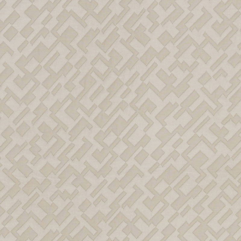 Salon Quilted Satin Limestone 71191 by Schumacher Fabric NEW OPULENCE See Sample ITALY - </p><p>Repeat: Horizontal: 13 3/4" (35CM) and Vertical: 14" (36CM) 56" (142CM) - Fabric Carolina -