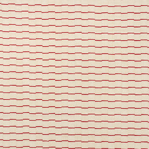 Lines Red 71212 by Schumacher Fabric