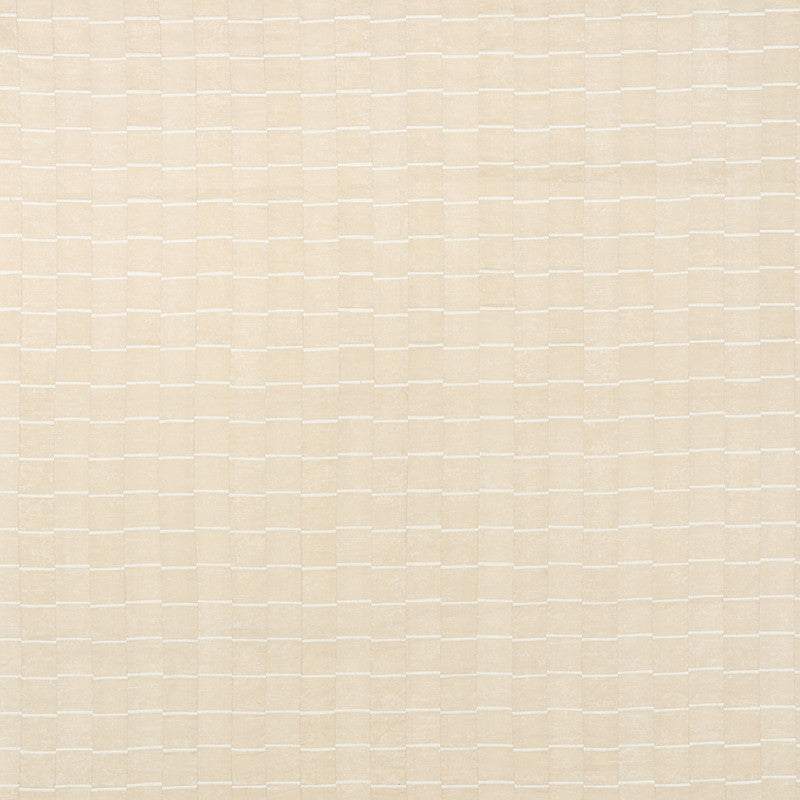 Lines Ivory 71213 by Schumacher Fabric David-Kaihoi 45% Linen, 35% Cotton, 20% Polyester - Horizontal: 4.5 and Vertical: 2.375 53 - Fabric Carolina -
