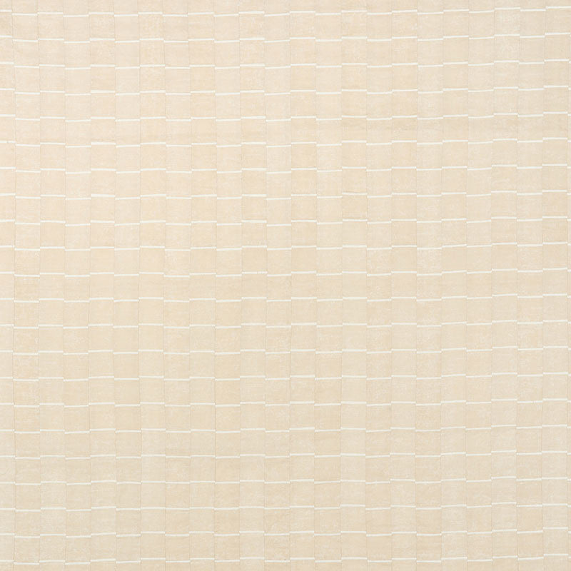 Lines Ivory 71213 by Schumacher Designer Fabric DAVID KAIHOI See Sample INDIA - </p><p>Repeat: Horizontal: 4 1/2" (11CM) and Vertical: 2 3/8" (6CM) 53" (135CM) - Swanky Fabrics -
