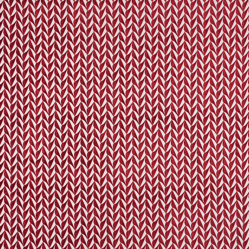 Spades Red 71230 by Schumacher Fabric David-Kaihoi 89% Cotton, 11% Polyester - Horizontal: 2.5 and Vertical: 1.75 50.5 - Fabric Carolina -