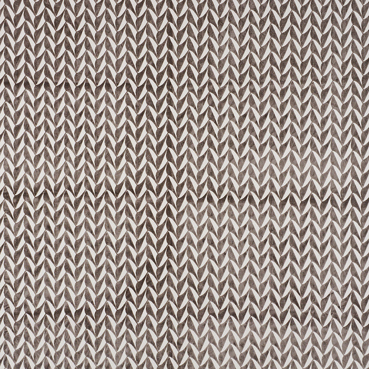 Spades Taupe 71234 by Schumacher Designer Fabric David-Kaihoi 89% Cotton, 11% Polyester - Horizontal: 2.5 and Vertical: 1.75 50.5 - Swanky Fabrics -