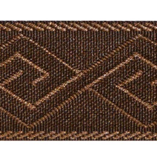 7125-CHOCOLATE by Europatex Designer Fabric Necessities 100% Polyester China See Sample Horizontal: N/A and Vertical: N/A 1.50 inches  - Swanky Fabrics -