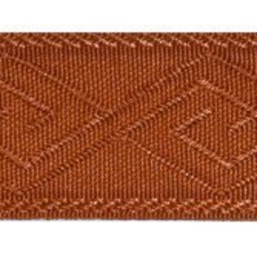 7125-COPPER by Europatex Designer Fabric Necessities 100% Polyester China See Sample Horizontal: N/A and Vertical: N/A 1.50 inches  - Swanky Fabrics -