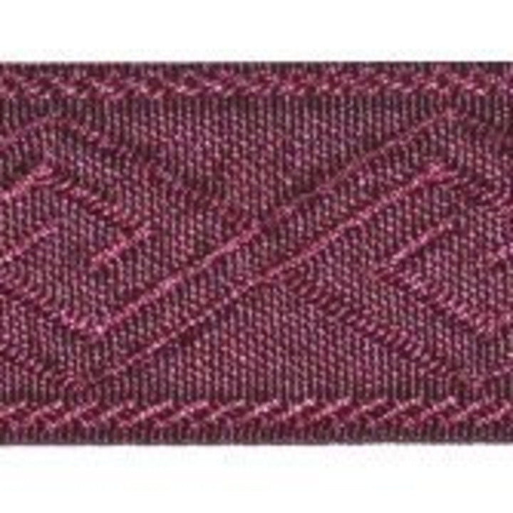 7125 Plum by Europatex Designer Fabric Necessities 100% Polyester 1.7" 1.50 inches - Swanky Fabrics -