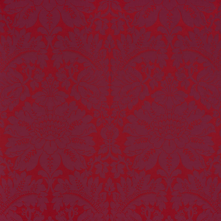 Maggiore Damasco Ruby 71282 by Schumacher Fabric DAMASCO See Sample ITALY - </p><p>Repeat: Horizontal: 26" (66CM) and Vertical: 31 3/4" (81CM) 54 1/2" (138CM) - Fabric Carolina -