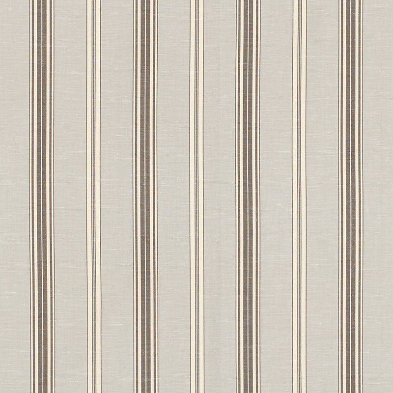 Coco Stripe Cloud 71290 by Schumacher Fabric ESSENTIALS: STRIPES II COTTON 65% LINEN 35% INDIA </p><p>Repeat: Horizontal: 4 1/2" (12CM) and Vertical: 55.75 - Fabric Carolina -