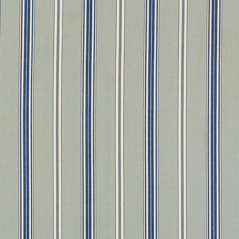 Coco Stripe Mineral 71291 by Schumacher Designer Fabric Essentials-Stripes-Ii 65% Cotton, 35% Linen - Horizontal: 4.5 and Vertical: - 55.75 - Swanky Fabrics -