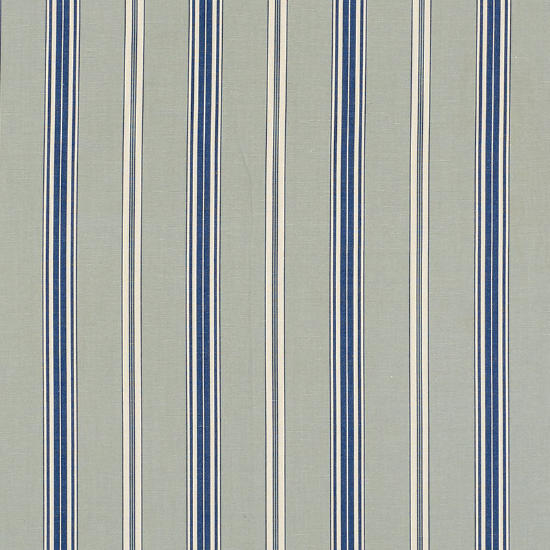 Coco Stripe Mineral 71291 by Schumacher Fabric ESSENTIALS: STRIPES II See Sample INDIA - </p><p>Repeat: Horizontal: 4 1/2" (12CM) and Vertical: - 55 3/4" (142 CM) - Fabric Carolina -