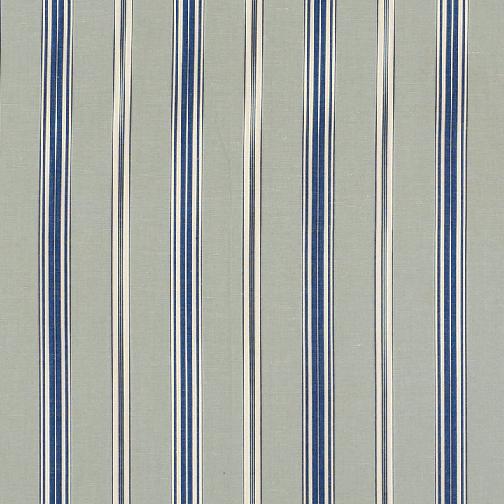 Coco Stripe Mineral 71291 by Schumacher Fabric ESSENTIALS: STRIPES II See Sample INDIA - </p><p>Repeat: Horizontal: 4 1/2" (12CM) and Vertical: - 55 3/4" (142 CM) - Fabric Carolina -