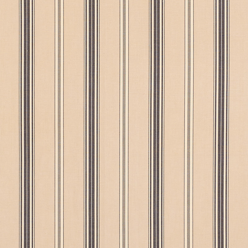 Coco Stripe Stone 71292 by Schumacher Fabric Essentials-Stripes-Ii 65% Cotton, 35% Linen - Horizontal: 4.5 and Vertical: - 55.75 - Fabric Carolina -