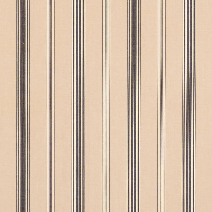 Coco Stripe Stone 71292 by Schumacher Fabric ESSENTIALS: STRIPES II COTTON 65% LINEN 35% INDIA </p><p>Repeat: Horizontal: 4 1/2" (12CM) and Vertical: 55.75 - Fabric Carolina -