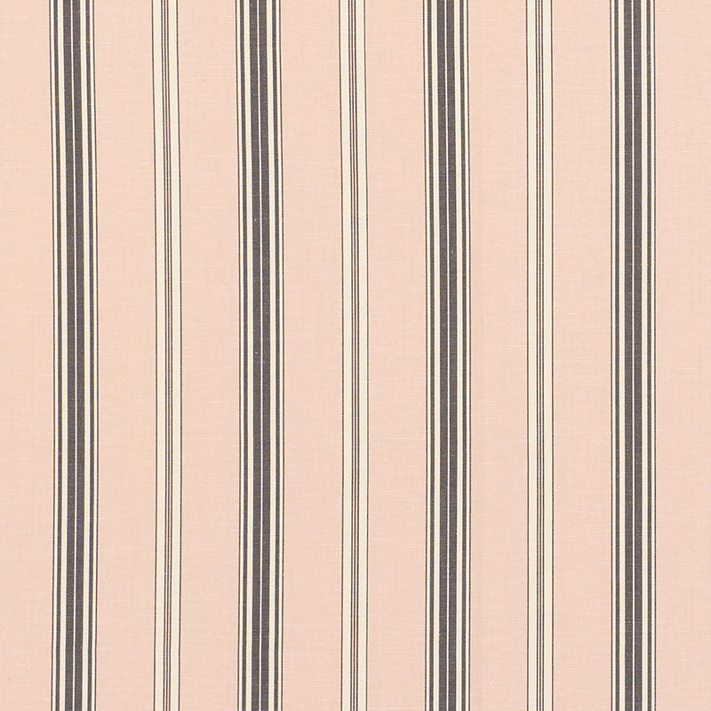 Coco Stripe Blush 71293 by Schumacher Fabric ESSENTIALS: STRIPES II See Sample INDIA - </p><p>Repeat: Horizontal: 4 1/2" (12CM) and Vertical: - 55 3/4" (142 CM) - Fabric Carolina -