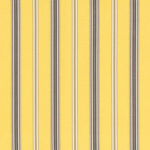 Coco Stripe Yellow 71294 by Schumacher Fabric