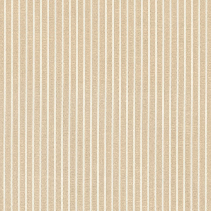 Edie Stripe Sand 71301 by Schumacher Fabric ESSENTIALS: CLASSIC STRIPES See Sample INDIA - </p><p>Repeat: Horizontal: 3/8" (1CM) and Vertical: - 55" (140CM) - Fabric Carolina -