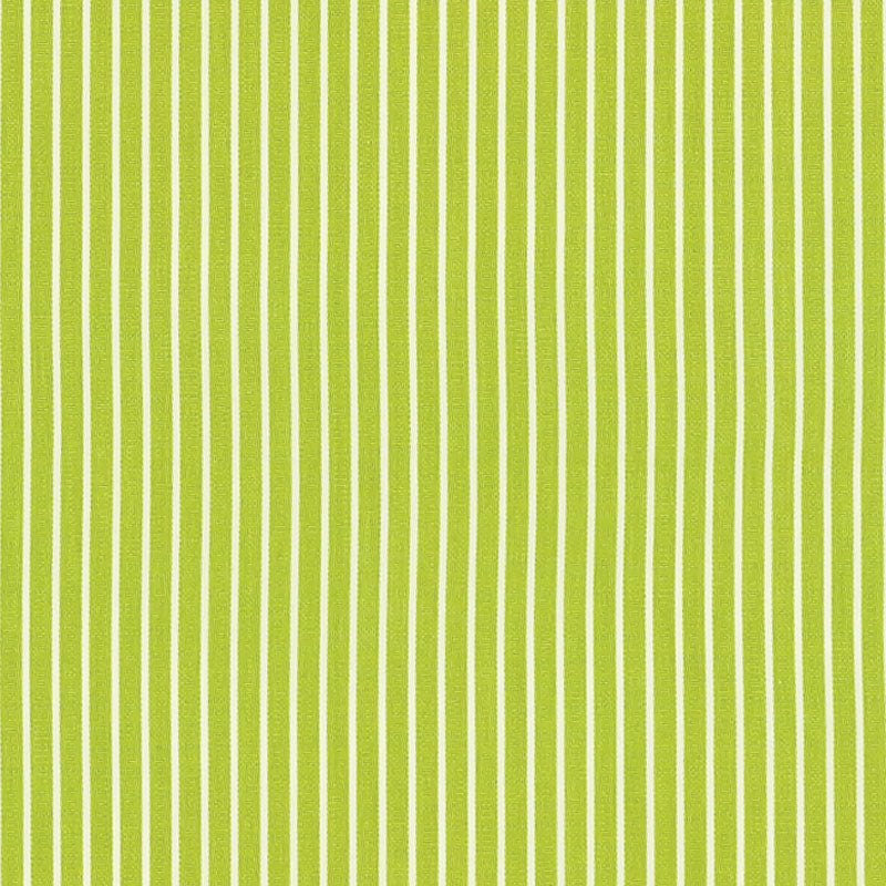 Edie Stripe Green 71306 by Schumacher Fabric ESSENTIALS: CLASSIC STRIPES COTTON 100% INDIA </p><p>Repeat: Horizontal: 3/8" (1CM) and Vertical: 55 - Fabric Carolina -