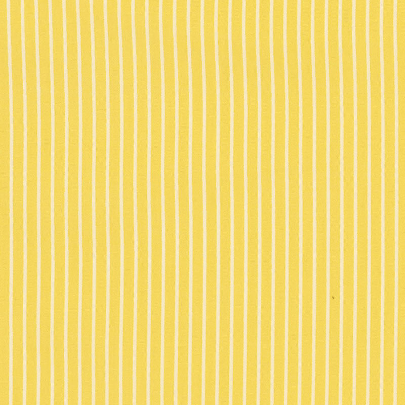 Edie Stripe Yellow 71307 by Schumacher Fabric ESSENTIALS: CLASSIC STRIPES See Sample INDIA - </p><p>Repeat: Horizontal: 3/8" (1CM) and Vertical: - 55" (140CM) - Fabric Carolina -