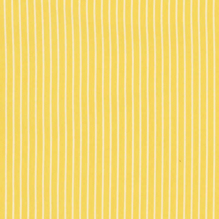 Edie Stripe Yellow 71307 by Schumacher Fabric ESSENTIALS: CLASSIC STRIPES COTTON 100% INDIA </p><p>Repeat: Horizontal: 3/8" (1CM) and Vertical: 55 - Fabric Carolina -