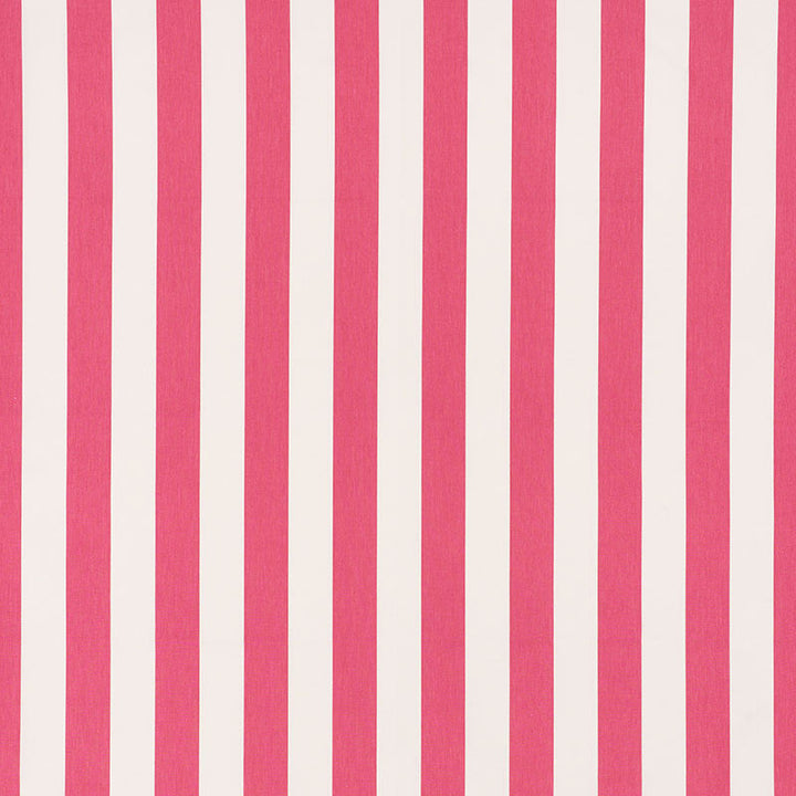 Andy Stripe Pink 71330 by Schumacher Designer Fabric ESSENTIALS: CLASSIC STRIPES COTTON 100% INDIA </p><p>Repeat: Horizontal: 5 1/2" (14CM) and Vertical: 55 - Swanky Fabrics -