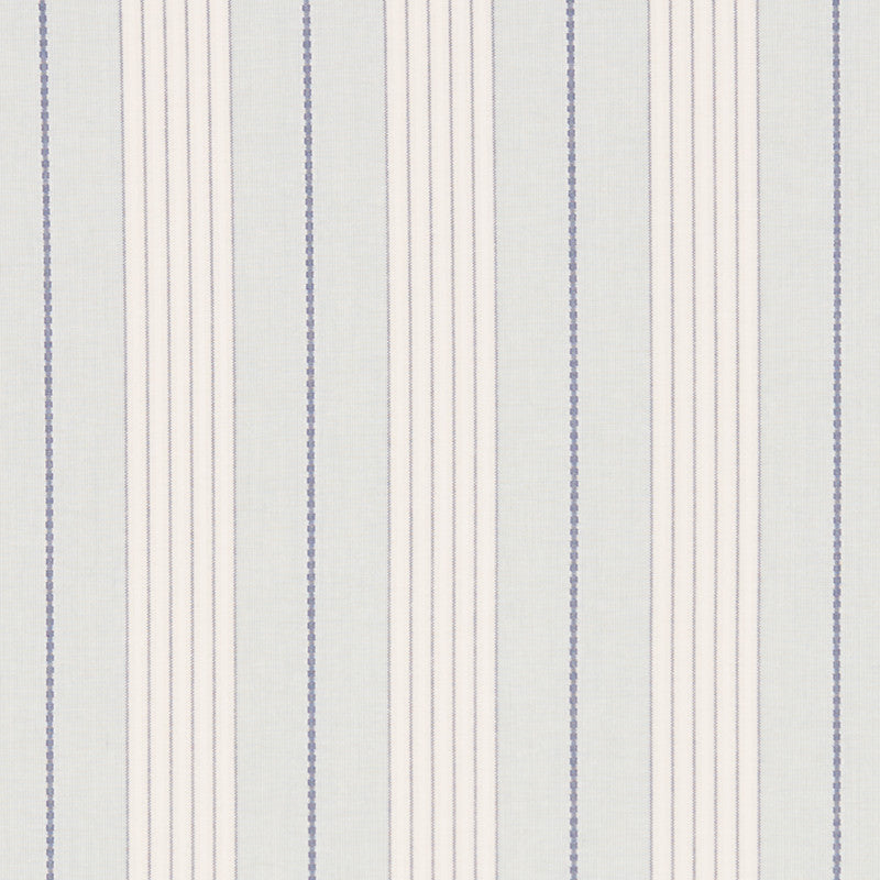 Audrey Stripe Sky 71371 by Schumacher Fabric Essentials-Stripes-Ii 100% Cotton - Horizontal: 4.75 and Vertical: - 54 - Fabric Carolina -