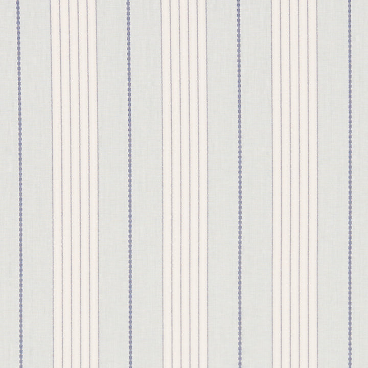 Audrey Stripe Sky 71371 by Schumacher Fabric Essentials-Stripes-Ii 100% Cotton - Horizontal: 4.75 and Vertical: - 54 - Fabric Carolina -