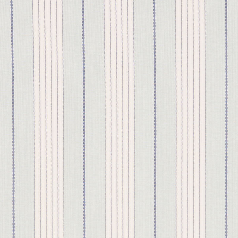 Audrey Stripe Sky 71371 by Schumacher Fabric ESSENTIALS: STRIPES II See Sample INDIA - </p><p>Repeat: Horizontal: 4 3/4" (12CM) and Vertical: - 54" (137 CM) - Fabric Carolina -