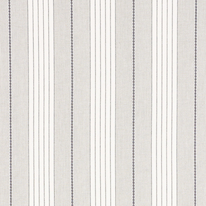 Audrey Stripe Grey 71372 by Schumacher Fabric Essentials-Stripes-Ii 100% Cotton - Horizontal: 4.75 and Vertical: - 54 - Fabric Carolina -