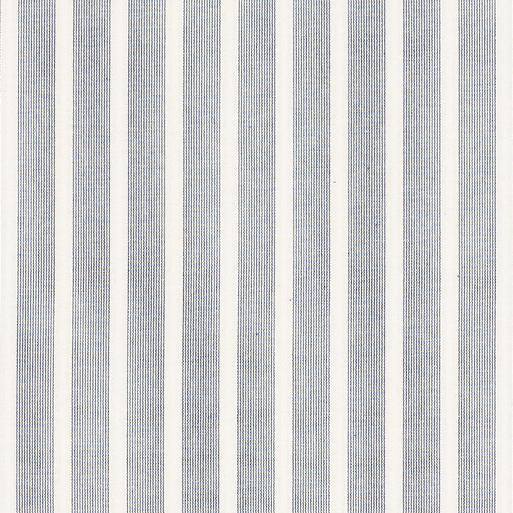Jean Stripe Navy 71381 by Schumacher Fabric Essentials-Stripes-Ii 100% Cotton - Horizontal: 1 and Vertical: - 54 - Fabric Carolina -