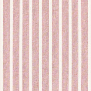 Jean Stripe Red 71382 by Schumacher Fabric