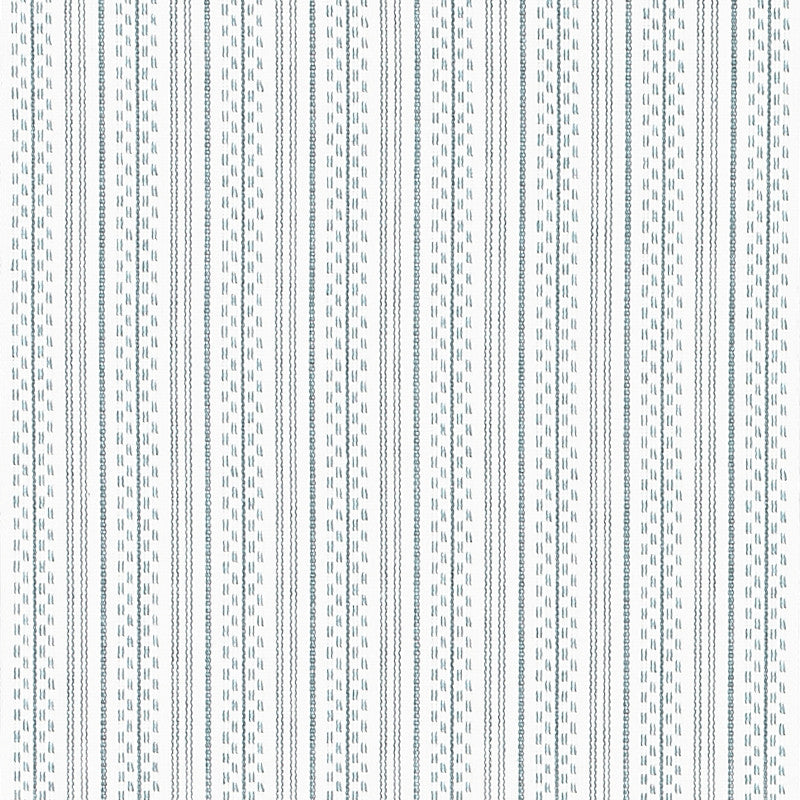Jack Stripe Sky 71410 by Schumacher Fabric Essentials-Stripes-Ii 100% Cotton - Horizontal: 1.125 and Vertical: - 53 - Fabric Carolina -