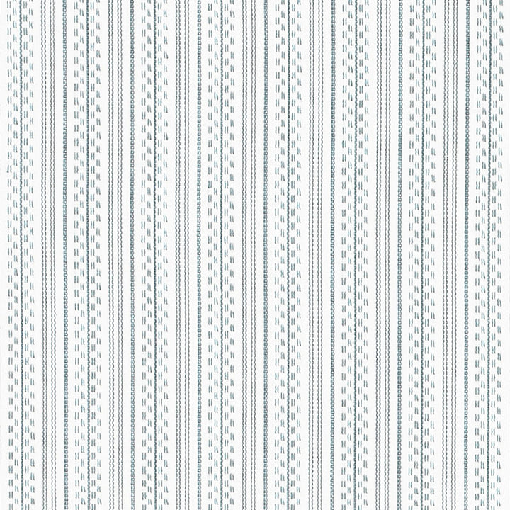 Jack Stripe Sky 71410 by Schumacher Fabric ESSENTIALS: STRIPES II COTTON 100% INDIA </p><p>Repeat: Horizontal: 1 1/8" (3CM) and Vertical: 53 - Fabric Carolina -