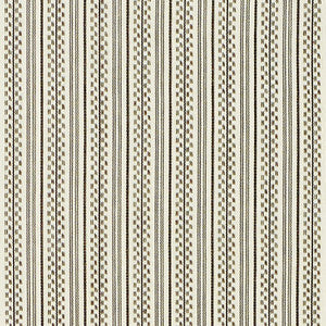 Jack Stripe Black 71414 by Schumacher Fabric