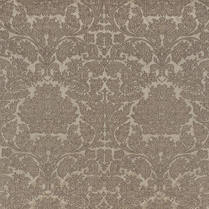 Belice Damasco Pewter 71481 by Schumacher Fabric