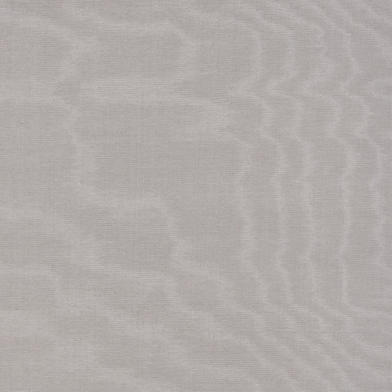Luna Moire Zinc 71672 by Schumacher Fabric Caravanne 100% Cotton - Horizontal: - and Vertical: - 54 - Fabric Carolina -