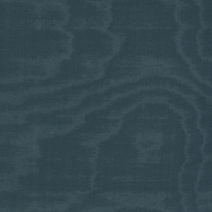 Luna Moire Aegean 71673 by Schumacher Fabric Caravanne 100% Cotton - Horizontal: - and Vertical: - 54 - Fabric Carolina -