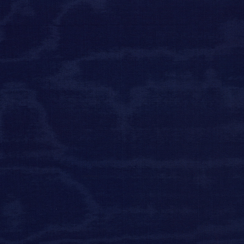Luna Moire Marine 71674 by Schumacher Fabric Caravanne 100% Cotton - Horizontal: - and Vertical: - 54 - Fabric Carolina -