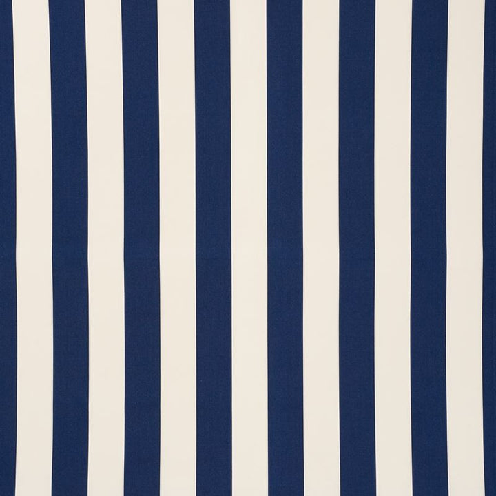 Cabana Stripe Navy 71755 by Schumacher Fabric Indooroutdoor-Prints-Wovens 100% High Wyzenbeek 100,000 Horizontal: 7 and Vertical: - 57.75 - Fabric Carolina -