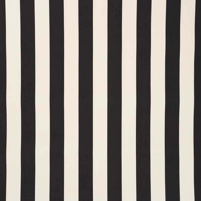Cabana Stripe Black 71756 by Schumacher Fabric Indooroutdoor-Prints-Wovens 100% High Wyzenbeek 100,000 Horizontal: 7 and Vertical: - 57.75 - Fabric Carolina -