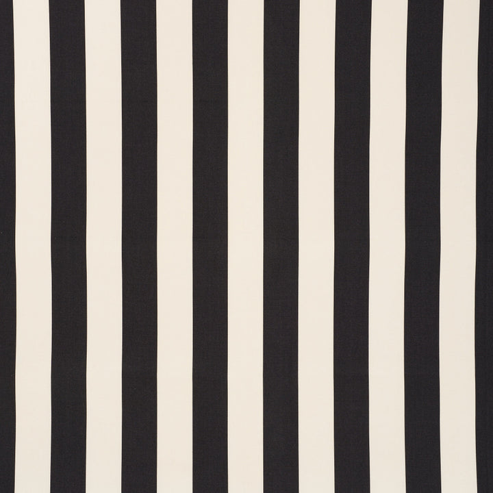 Cabana Stripe Black 71756 by Schumacher Fabric ESSENTIALS: INDOOR/OUTDOOR PRINTS & WOVENS HIGH UV POLYESTER 100% UNITED STATES OF AMERICA WYZENBEEK 100,000 </p><p>Repeat: Horizontal: 7" (18CM) and Vertical: 57.75 - Fabric Carolina -