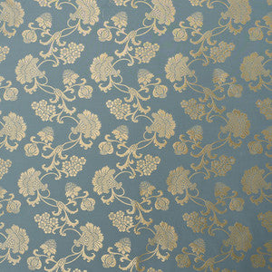 Margaux Ciel Shimmer 71842 by Schumacher Fabric