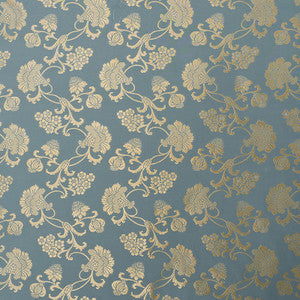 Margaux Ciel Shimmer 71842 by Schumacher Fabric