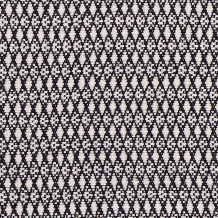 Zoila Black 71860 by Schumacher Designer Fabric CARAVANNE COTTON 70% JUTE 30% INDIA </p><p>Repeat: Horizontal: 1/2" (1CM) and Vertical: 1" (3CM) 52.3333 - Swanky Fabrics -