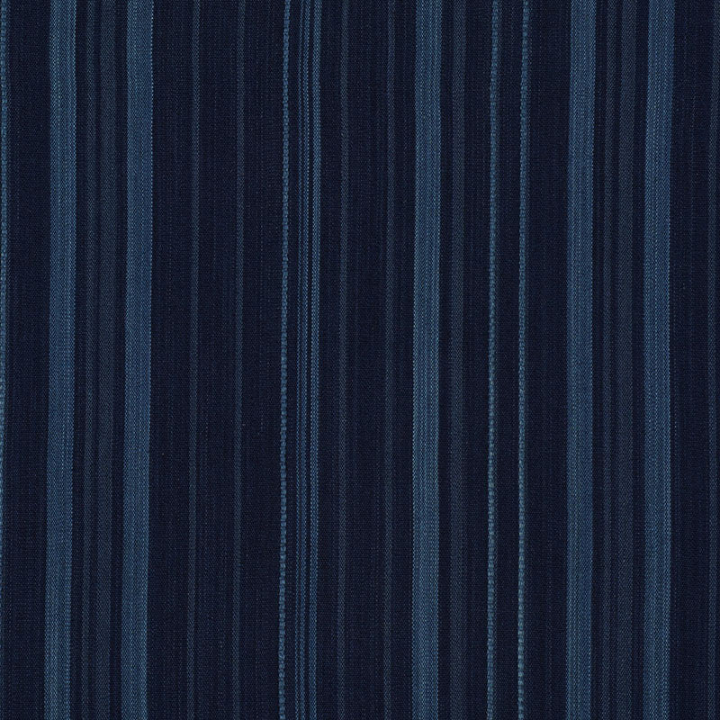 Cajamarca Stripe Indigo 71880 by Schumacher Fabric CARAVANNE See Sample INDIA - </p><p>Repeat: Horizontal: 17 5/8" (45CM) and Vertical: - 53" (135CM) - Fabric Carolina -